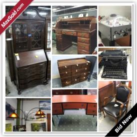 MaxSold Auction: The homes in Connecticut on 11-acre estates are are sometimes completely re-decorated.  The company we partnered with gets the furniture moved into their warehouse.  How do you easily, efficiently and profitably clear out the inventory to make room for new furniture? Enter MaxSold. We clear them out in under two weeks so they can welcome new items into their store. We sell all their overstock in just two weeks and give their items a new home.